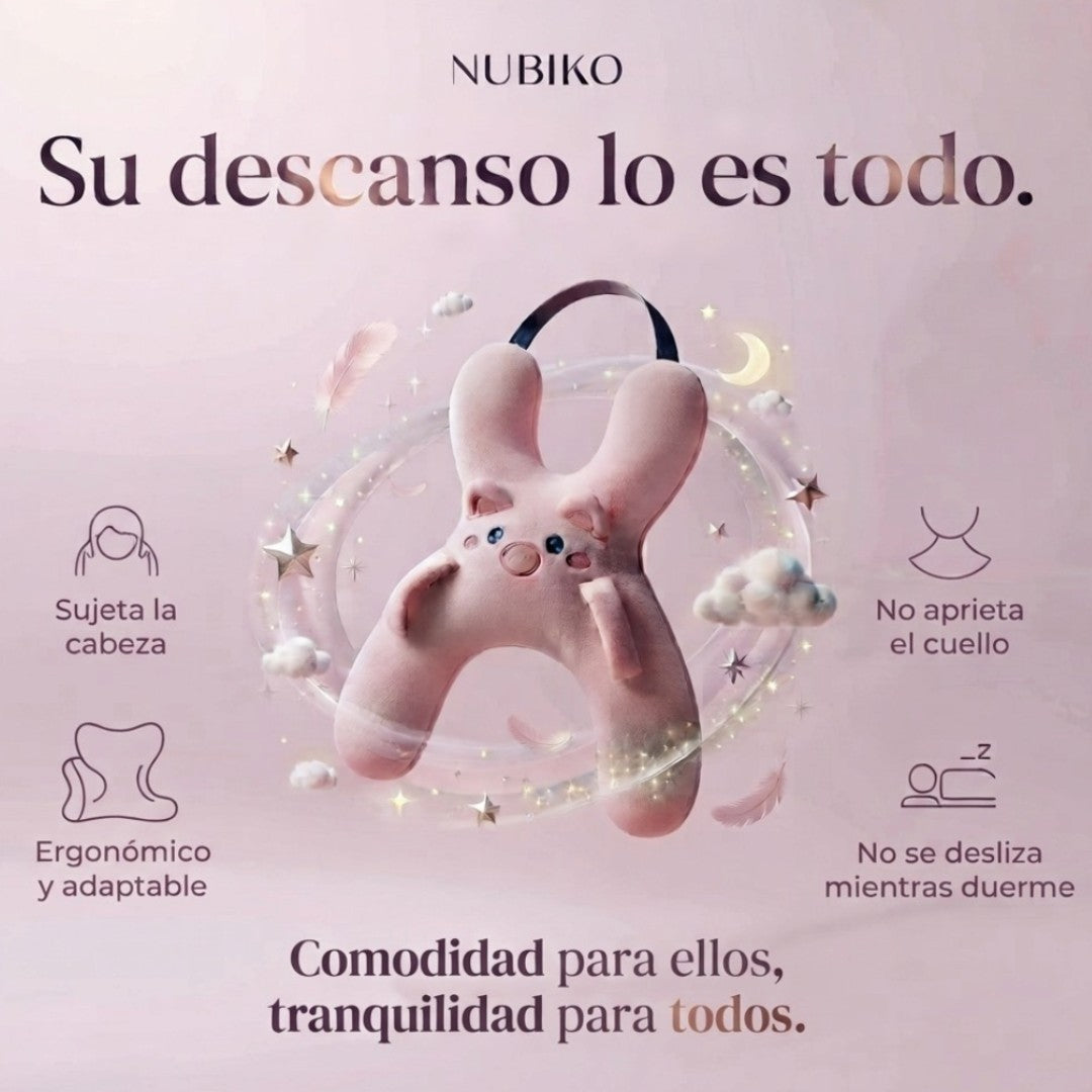 Nubiko™ Almohada de viaje infantil.
