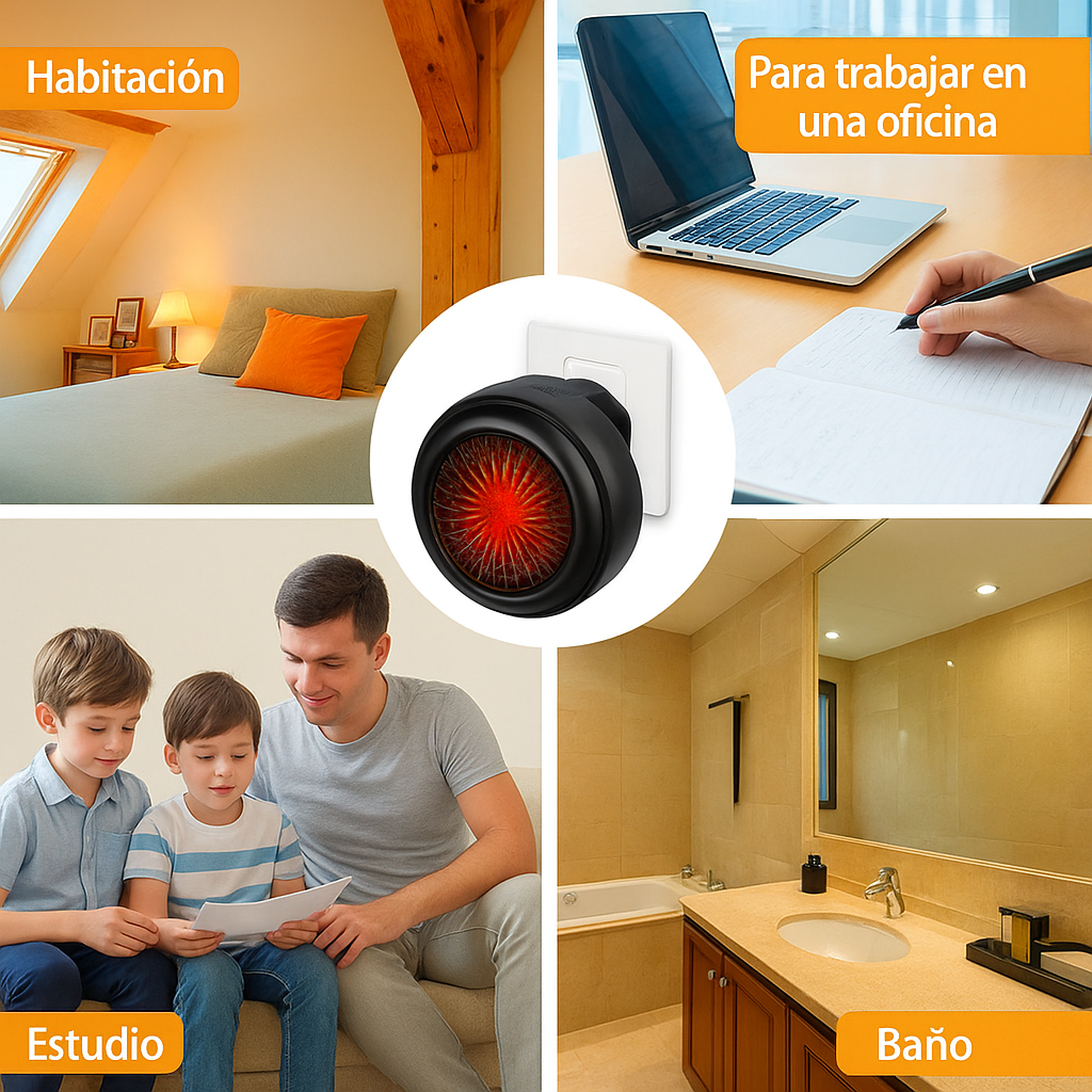 Calefactor Portátil 900W - NUZZLE™