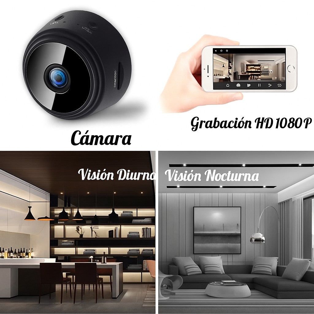 Mini Cámara  Inalámbrica HD 1080P -OptixOne.
