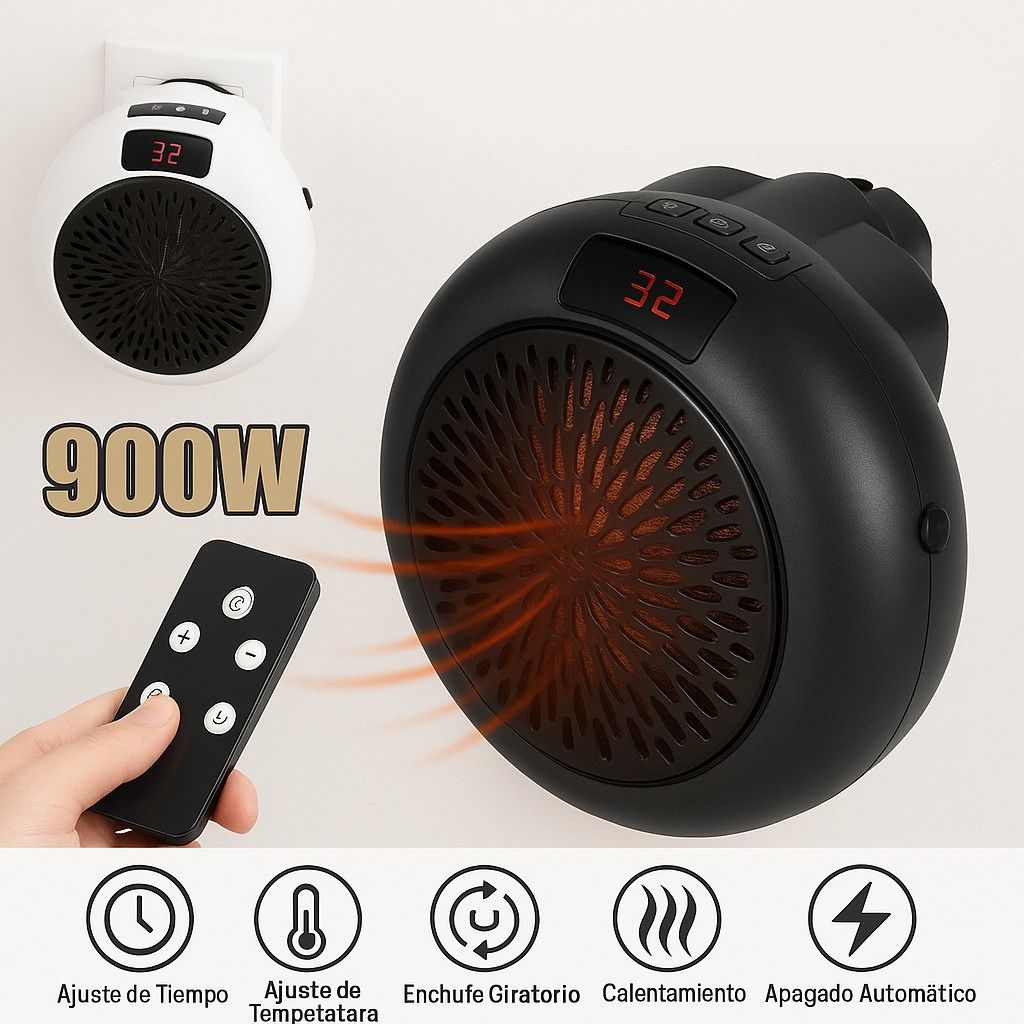 Calefactor Portátil 900W - NUZZLE™