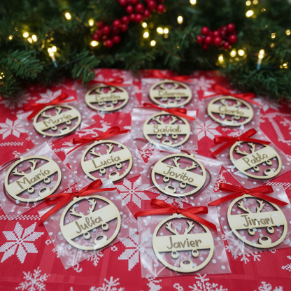 Adornos de Navidad.  Bolas Personalizadas