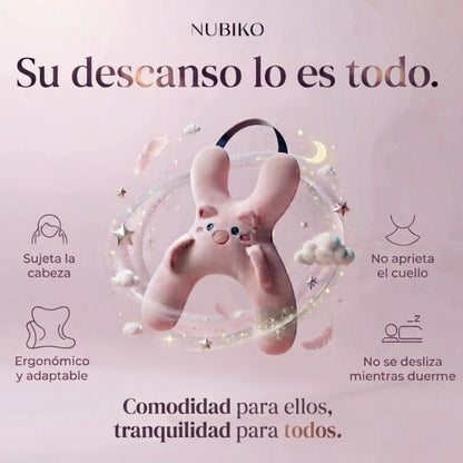 Nubiko™  Almohada de viaje infantil.